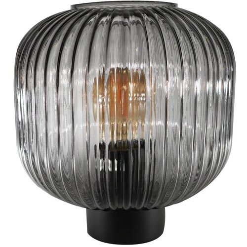 SULION crna stolna lampa Garbo, visina 23,5 cm Slike