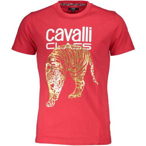 Cavalli Class SHORT SLEEVE T-SHIRT MEN RED Slike
