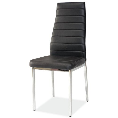 Molarem Home Stolica H261 CHROM-crna Cene