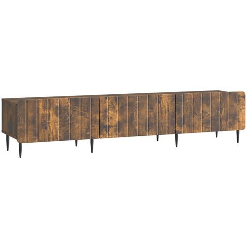 TV ormar Dimljeni hrast 147 x 34,5 x 32 cm Konstruirano drvo Cijene