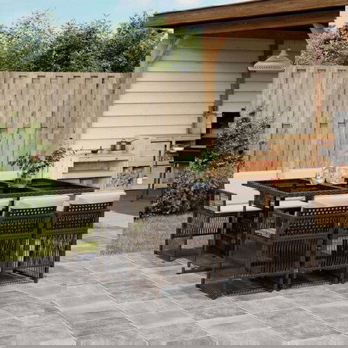  7-dijelni vrtni blagovaonski set s jastucima poliratan smeđi Cijene