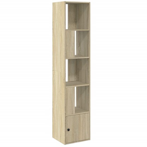 Maison Chic Knjižna omara - Knjižni regal sonoma hrast 40x36x189 cm inženirski les, (21724543) Slike