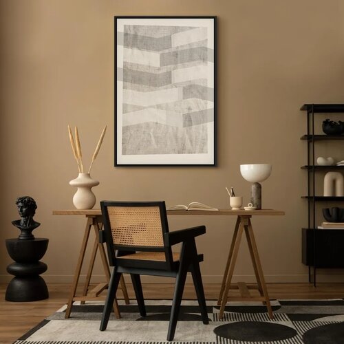  Slika - Chiaroscuro (1 Part) Vertical 40x60 U crnom drvenom okviru Slike