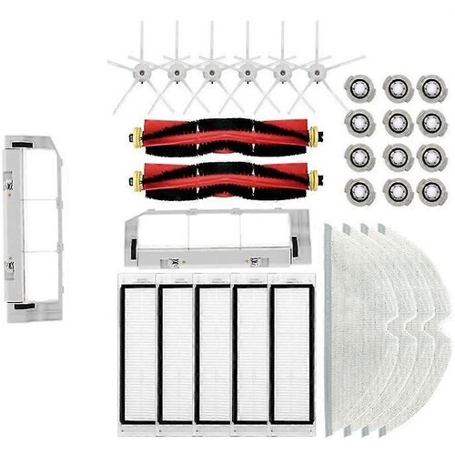 INORCO Za S50 T7pro T6 P5 S5 Sesalnik Hepa Filter Mop Krpa Del 2 X Valj 6x Univerzalno Glavno Kolo, (21986351) Slike