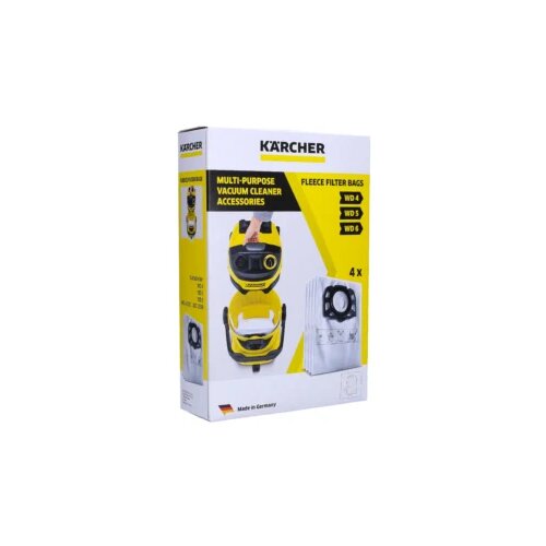 Karcher 4-dijelni set flis filter vrećica za usisivač WD 4, 5 i 6 Cijene