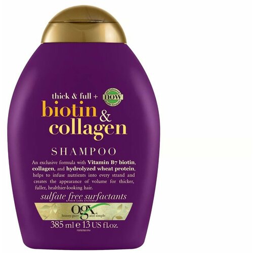 OGX šampon za kosu, biotin&collagen, 385ml Cene