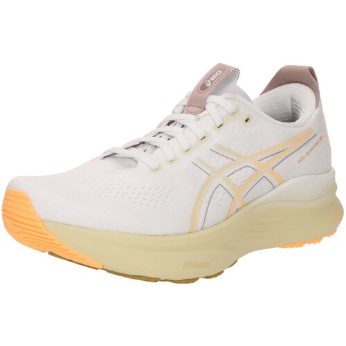 Asics Tenisice za trčanje &amp;#039;GEL-KAYANO 32&amp;#039; sivkasto bež / svijetlonarančasta / bijela Slike
