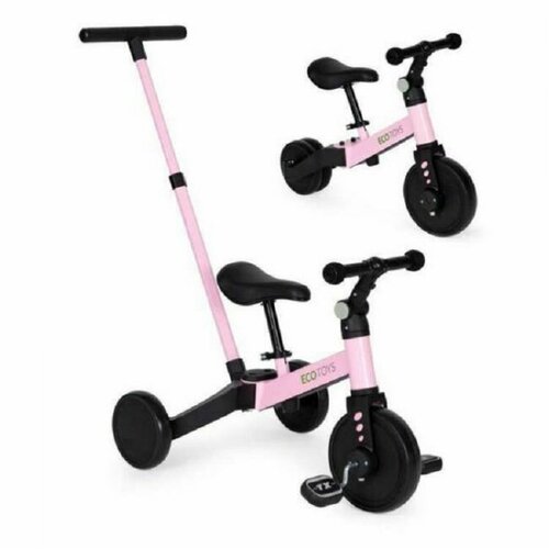 ECO TOYS Tricikl 2 u 1 Roze Cene