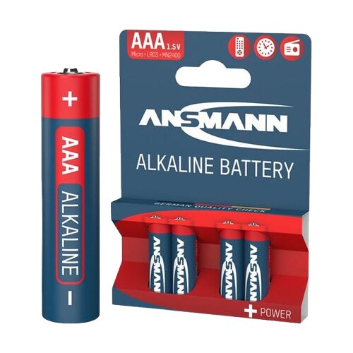 Ansmann Alkalna baterija LR03 AAA, Blister, 4 komada, 1.5 V Slike