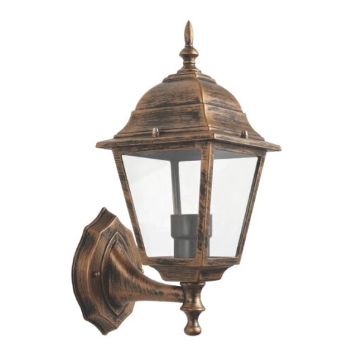 Arte ILLUMINA kvadratna zidna ba&scaron;tenska svetiljka E27, IP44, bronza 154-55103 Cene