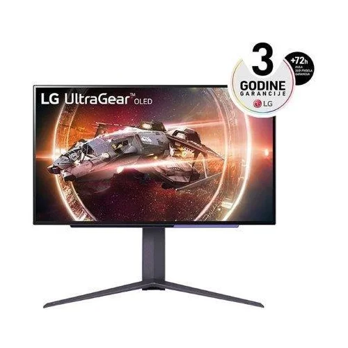 Lg OLED ukrivljen gaming monitor 27GS95QE-B