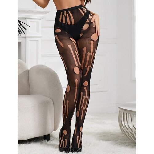 Adam i Eva Ženske sexy mrežaste čarape H3580, Crne Slike