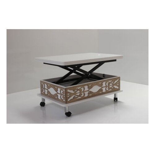 Hanah home Sto za dnevnu sobu Adt 90x40x60 cm, Bijeli Slike