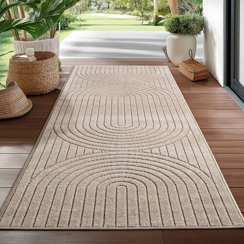 Ayyildiz Carpets Bež zunanji in notranji tekač 80x250 cm Nova 1201 &amp;ndash; Slike