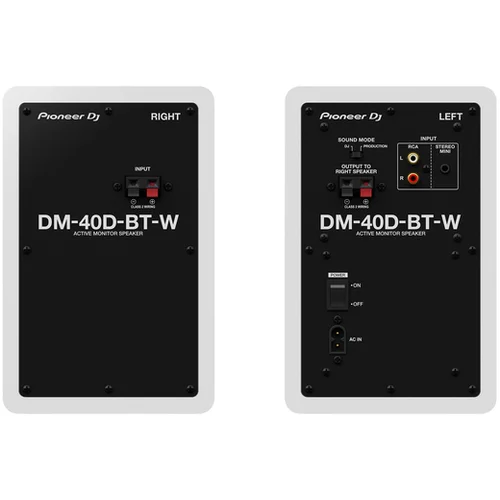 Pioneer DM-40D-BT-W zvočnik 2-smerni Bela Žična in Brezžična 38 W