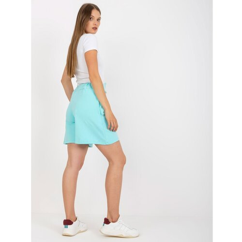 Fashion Hunters Mint cotton casual shorts Slike