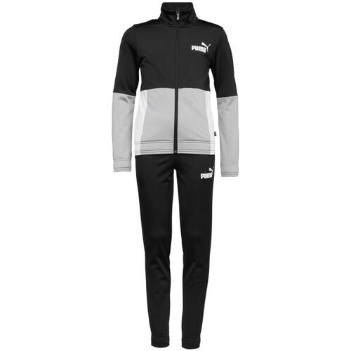 Puma colorblock poly suit cl b komplet trenirke za dječake, crna, veličina Cene