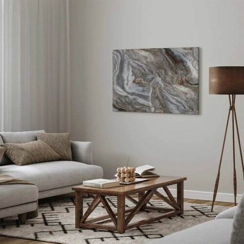  Slika - Stone abstractions &amp;ndash; marble structures in neutral shades 120x80 Premium Print Slike