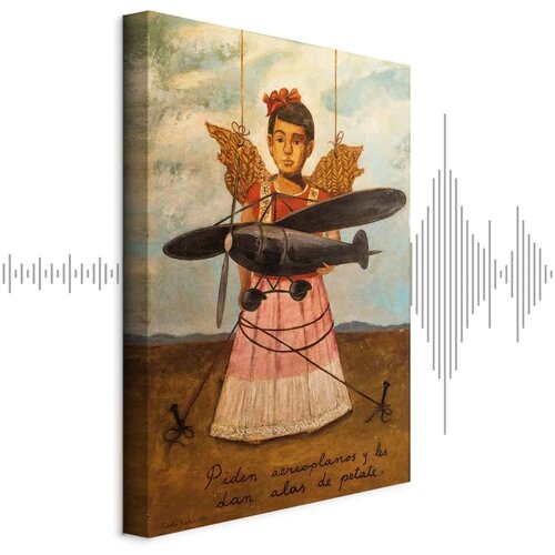  Slika - Frida Kahlo – They Asked for Planes and Got Straw Wings 80x120 Akustična Cene