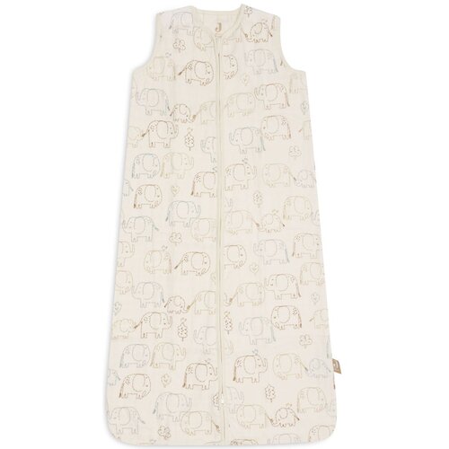 Jollein spalna vreča - letna muslin 90cm elephant tales Slike