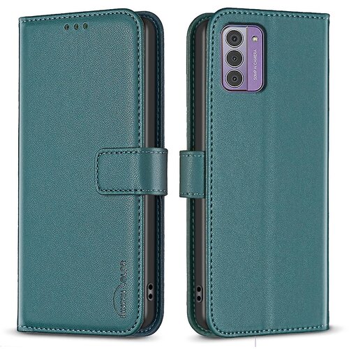 INORCO Ovitek za telefon za Nokio G42 Wallet Stand TPU+PU usnjena torbica za telefon, (22033012) Slike