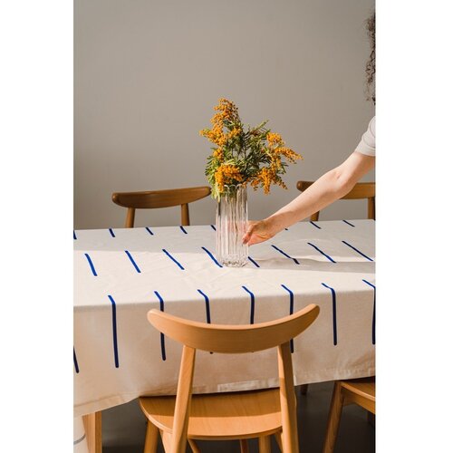 Noo.ma Stolnjak od mje&amp;scaron;avine lana 140x250 cm Marr &amp;ndash; Slike