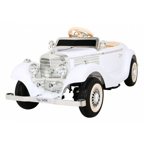  Licencirani auto na akumultor Mercedes Benz Retro Type 540A - bijeli Slike