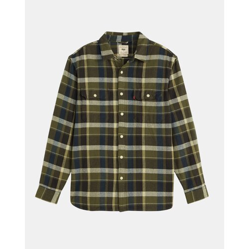 Levi&amp;#039;s Srajce z dolgimi rokavi 19573 0288 JACKSON WORKER Zelena Slike