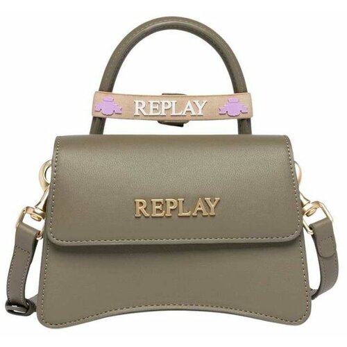 Replay - - Maslinasta ženska torbica Cene