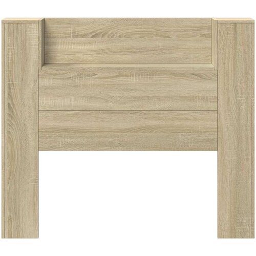  Krevetna ploča s LED-om s policom Sonoma 120 x 16 5 x 103 5 cm Slike