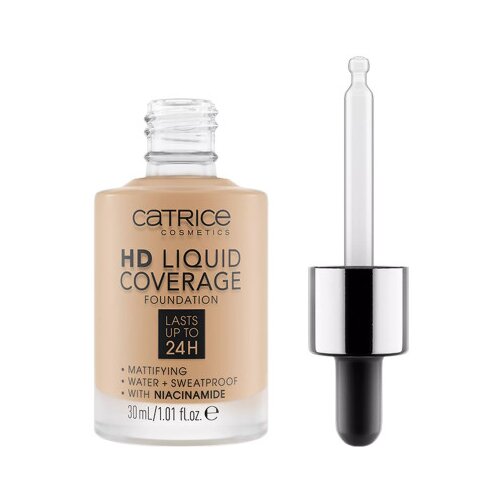 Catrice tekoča podlaga - HD Liquid Coverage - 032 Nude Beige Cene