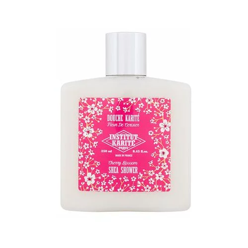 Institut Karité Shea Shower Cherry Blossom negovalni gel za prhanje 250 ml za ženske