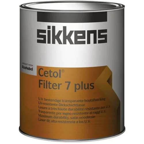 SIKKENS Lazura za les Cetol Filter 7 (ebenovina, 5 l)