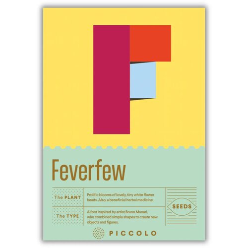 F - Feverfew - beli vratič - 1 pkt. Cene