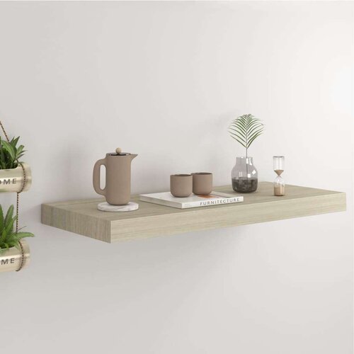  Plutajuća zidna polica boja hrasta 60 x 23 5 x 3 8 cm MDF Slike