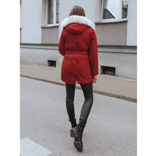 DStreet Women's parka jacket NELLY red TY2330