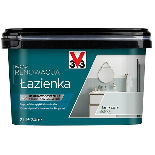 V33 Obnovitvena barva Renovation Perfection (Svetlo siva, 2 l, Ustrezno za: Kopalnice) Cene