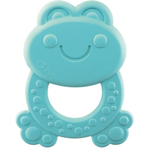 Chicco Eco+ Burt Teether grickalica za bebe Blue 3 m+ 1 kom Slike