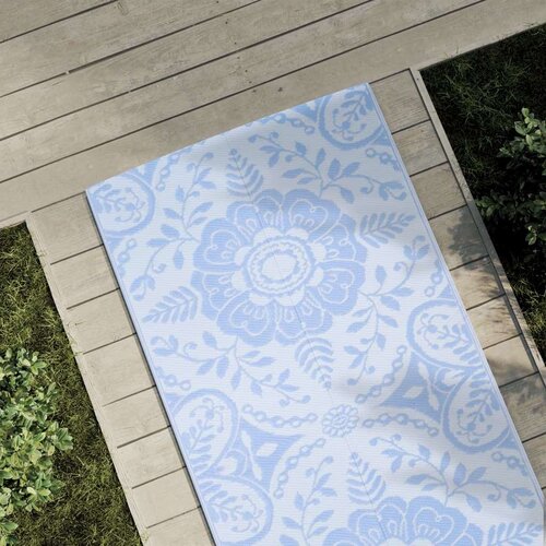 Vanjski tepih svjetloplavi 80x250 cm PP Slike