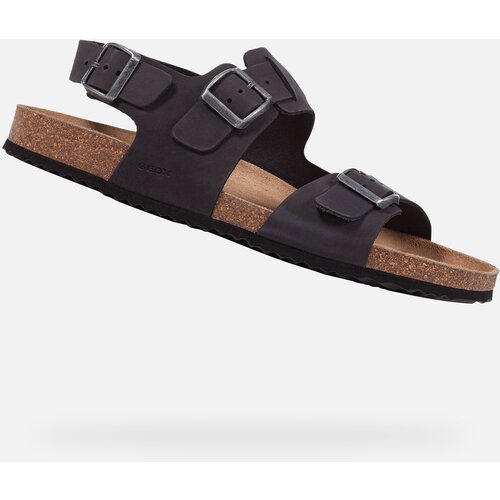 Geox Black men's sandals Ghita - Men's Cene