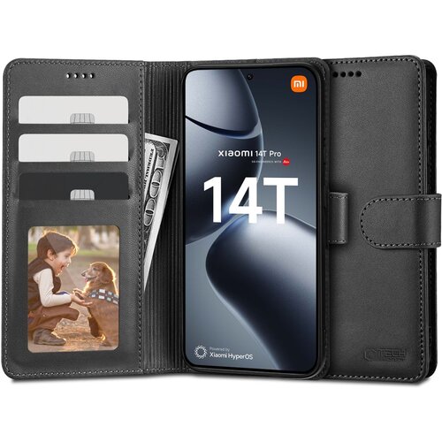 TECH-PROTECT ETUI DENARNICA ZA XIAOMI 14T PRO ČRN, (21970838) Cene