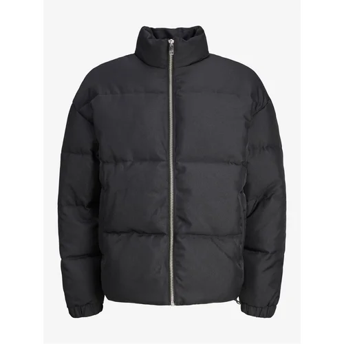 Jack & Jones Men's Black Quilted Winter Jacket Urban - Men