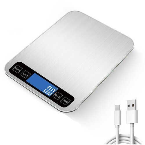 INF Polnilna digitalna kuhinjska tehtnica 5 kg/0,1 g visoke natančnosti, (5000072042) Cene