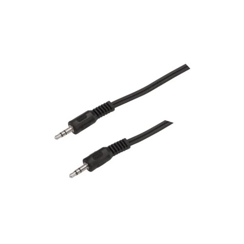 Boschmann Utičnica Audio Priključni kabel [1x 3,5 mm banana utikač - 1x 3,5 mm banana utikač] 1.5 m Crna Cijene