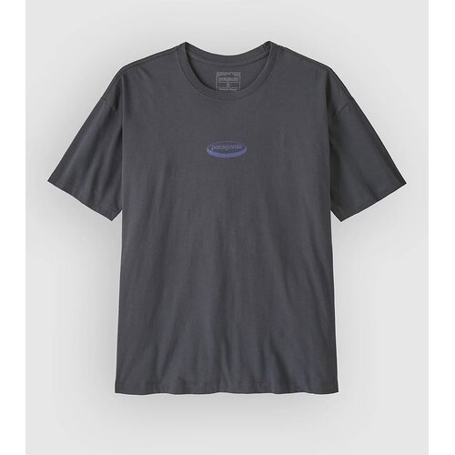 Patagonia 95 Oval Logo Oversized T-shirt smolder blue Cene