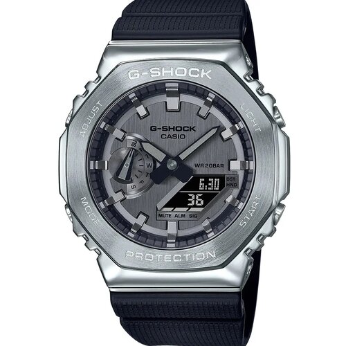 G-shock GM-2100-1AER CASIO Metal muški ručni sat Slike
