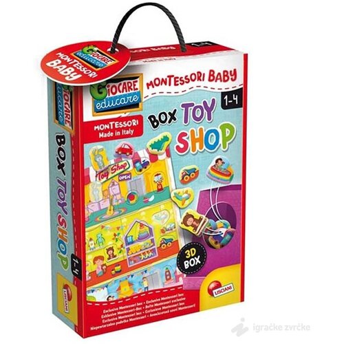 Lisciani 3D puzzle igračke u kutiji montesori Cene