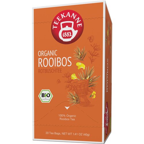 Teekanne Bio Organic Rooibos - 20 dvoprekatnih vrečk Slike