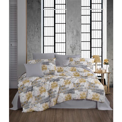 Lessentiel Maison komplet posteljine Serra, 160x220cm, &amp;Scaron;arena Slike