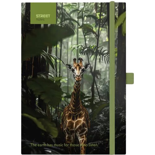  NOTES A6 96 lista ANIMALS GIRAFFE 11 x 14,5 cm Cene